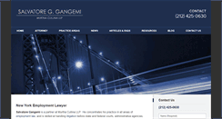 Desktop Screenshot of gangemilaw.com